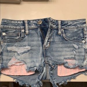 Jean shorts